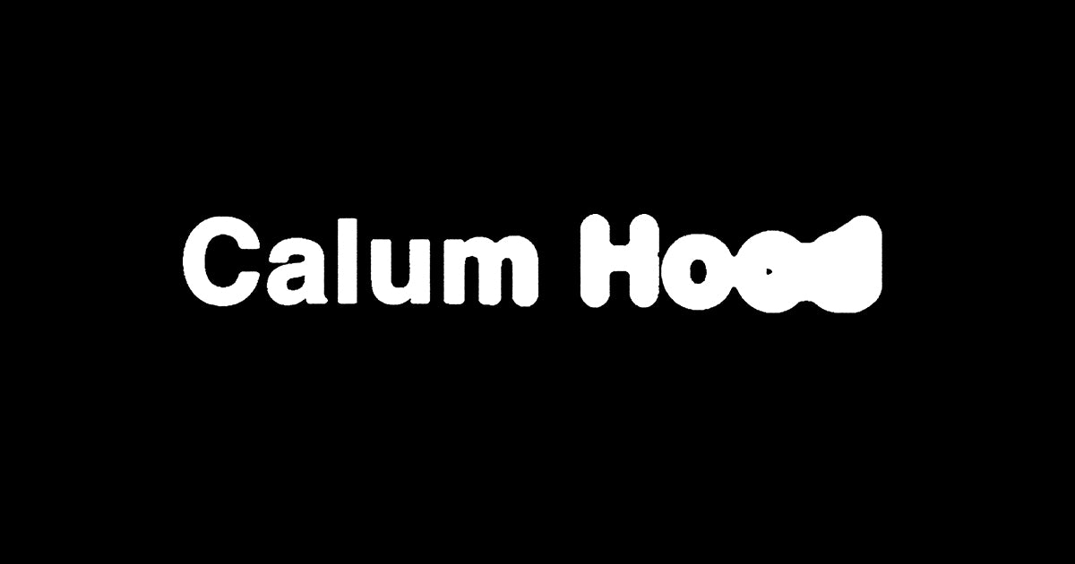 Calum Hood Official Store - Calum Hood Store: Shop Official Merchandise